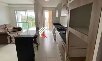 Apartamento à venda mobiliado: 2 dorm (1 suíte) com piscina em biguaçu