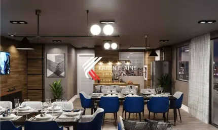Lançamento em campinas, apartamento de 02 suítes com lavabo.