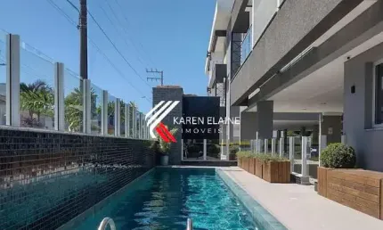 Apartamento mobiliado, 2 dormitórios sendo 1 suíte a 800m da praia ingleses