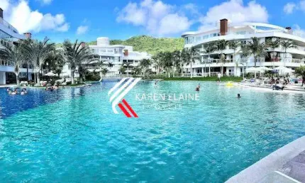 Apartamento alto padrão na praia à venda, mobiliado com 02 dormitórios. sc