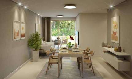 Apartamento de alto padrão em Itacimirim: 3 quartos, 2 suítes, 85m², 2 vagas - Camaçari-BA