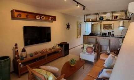 apartamento de luxo em Itacimirim, Camaçari-BA! 2 quartos, 2 suítes, 1 sala, 3 banheiros, 2 vagas de garagem e 70,00 m² de área.