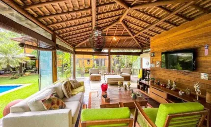Casa em condomínio de luxo na praia do forte: 4 quartos, 2 suítes, 300m² - imperdível oportunidade de investimento!