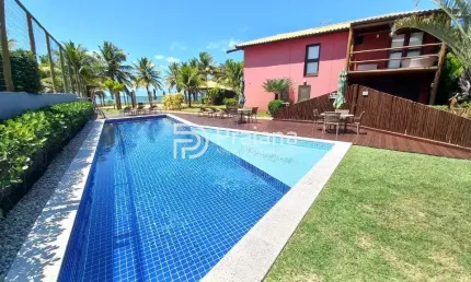 Aluguel Anual de Bangalô Beira Mar em Itacimirim, Camaçari-BA: 2 Suítes, 86,46m²!