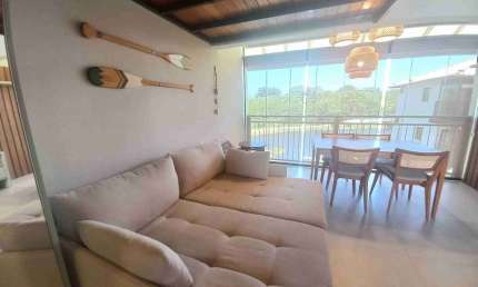 Studio com Mezanino | Porteira Fechada | Alto Padrão | Rentável | 10min da Vila de Praia do Forte