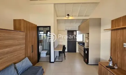 Studio em praia do forte | mobiliado | rentavel | infraestrutura completa