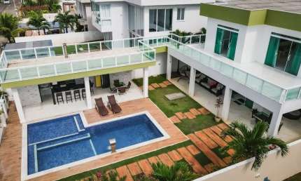 Paraiso dos Lagos | Guarajuba | Casa Alto Padrão | 3 Quartos | Mobiliada | Acesso a Lagoa | Venda e Locação