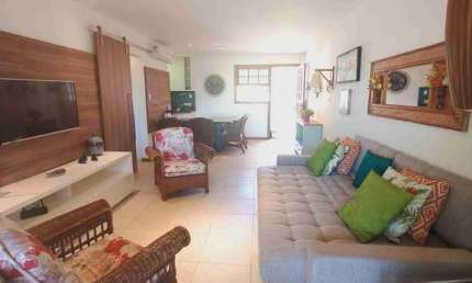 Imperdível: Apartamento à venda em Praia do Forte - Mata de São João-BA, 1 quarto, 1 sala, 2 banheiros, 2 vagas, 78m².