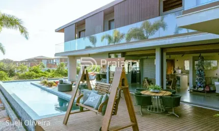 Casa para locação temporada com vista mar em praia do forte- condomínio praia das jangadas