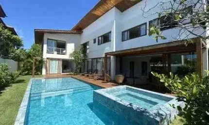 Casa com 6 suítes a venda em praia do forte - condomínio dos ipês