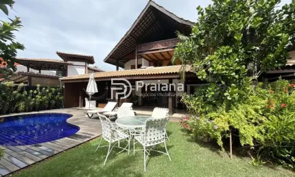 CASA PARA LOCAÇÃO TEMPORADA COM 5 SUÍTES EM PRAIA DO FORTE- ALDEIA DOS PESACADORES