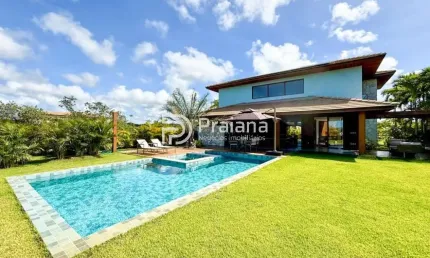 Casa a venda em praia do forte condomínio praia bella, mata de são joão-ba: 5 quartos, 5 suítes, 283,63 m² - imperdível!