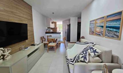 Apartamento de Luxo em Itacimirim: 3 Quartos, 3 Suítes, 142m² - Imperdível!