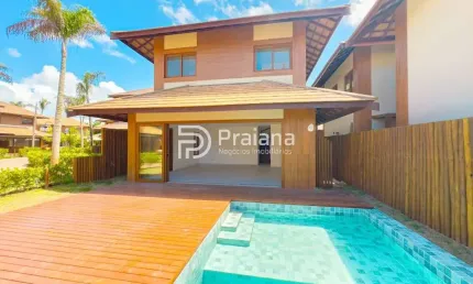 Casa a venda Condomínio Marluá Itacimirim: 4 quartos, 4 suítes, 6 banheiros, 2 vagas, 180m².
