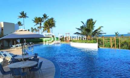 Apartamento de Luxo à Venda Beira mar em Itacimirim - Camaçari-BA: 3 Quartos, 2 Suítes, 2 Salas, 3 Banheiros, 1 Vaga, 81m².