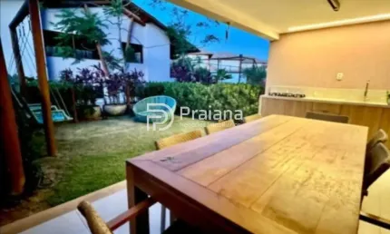 Apartamento térreo com 3 suítes a venda em itacimrim condomínio porto feliz itacimirim