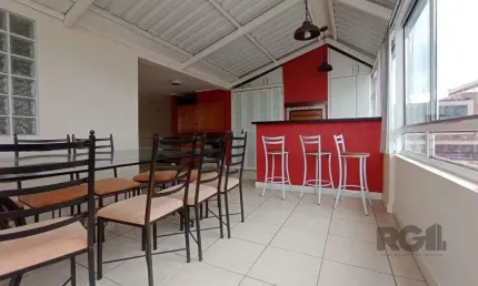 Cobertura 2 dormitórios 1 vaga coberta em frente ao parque marinha do Brasil no Praia de Belas