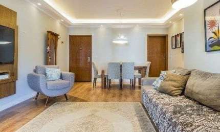 Vende-se luxuoso apartamento 3 quartos com suíte, 2 vagas, lareira, churrasqueira, próximo da encol - 133m² - Bela Vista