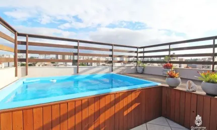 Cobertura para Venda - 164.03m², 3 dormitórios, sendo 1 suites, 2 vagas - Passo da Areia