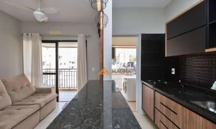 Apartamento com 1 quarto à venda, 45 m² por r$ 290.000 - nova aliança - ribeirão preto/sp