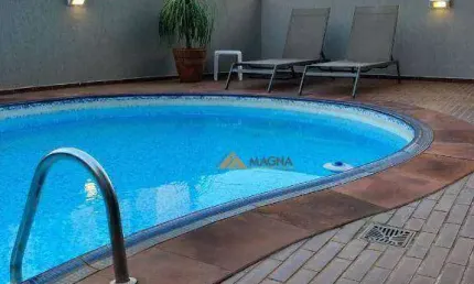 Apartamento com 1 quarto mobiliado à venda, 40 m² por R$ 395.000 - Bosque das Juritis - Ribeirão Preto/SP