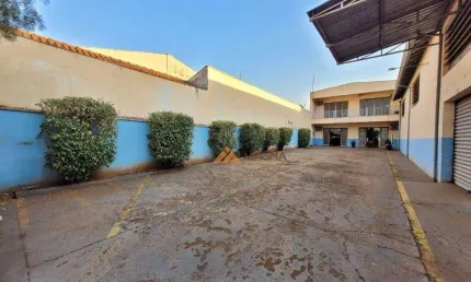 Galpão, 697 m² - venda por R$ 1.500.000,00 ou aluguel por R$ 12.563,40/mês - Vila Tibério - Ribeirão Preto/SP