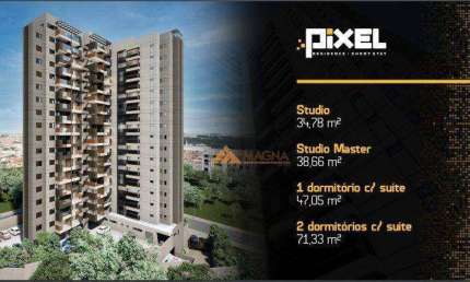 Apartamento à venda, 38 m² por R$ 297.250,00 - Jardim Santa Luzia - Ribeirão Preto/SP