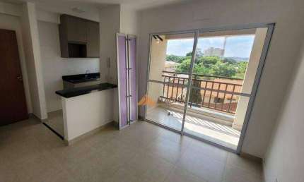 Apartamento com 1 quarto para alugar, 40 m² por R$ 2.181/mês - Ribeirânia - Ribeirão Preto/SP