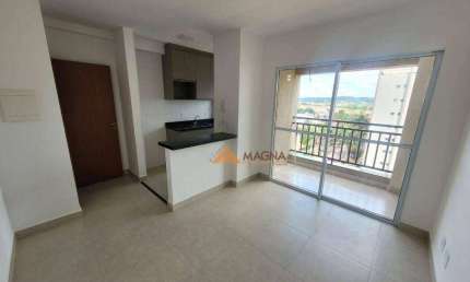 Apartamento com 1 quarto para alugar, 40 m² por R$ 2.181/mês - Ribeirânia - Ribeirão Preto/SP