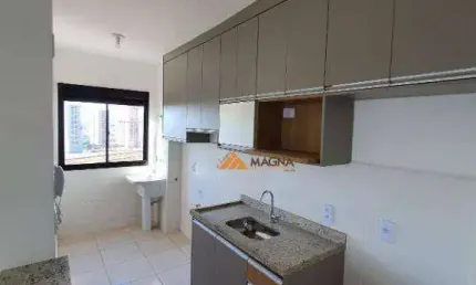 Apartamento com 2 quartos para alugar, 55 m² por R$ 2.970/mês - Jardim Olhos D'Água - Ribeirão Preto/SP