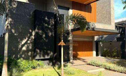 Casa com 4 dormitórios à venda, 262 m² por R$ 2.800.000,00 - Condomínio Alphaville - Ribeirão Preto/SP