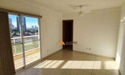 Apartamento com 1 quarto para alugar, 49 m² por R$ 2.081/mês - Jardim Botânico - Ribeirão Preto/SP