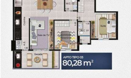 Apartamento à venda, 80 m² por R$ 526.223,95 - Jardim Sumaré - Ribeirão Preto/SP