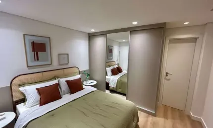 Apartamento para locação em itajaí, praia brava de itajaí, 2 dormitórios, 1 suíte, 1 banheiro, 2 vagas