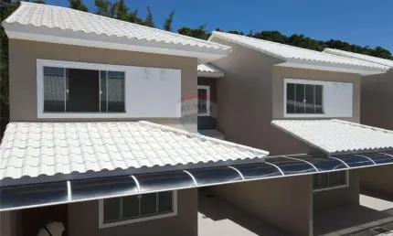 Casa em condomínio fechado com 2 quartos à venda no Ponta Negra, Maricá 