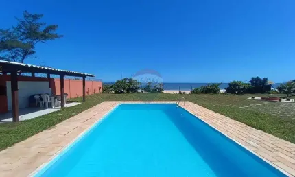 Casa da praia, pé na areia, 3 quartos, 1440m2 de área total em Ponta Negra