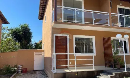 Casa duplex com dois quartos e área privativa em inoã , maricá/rj