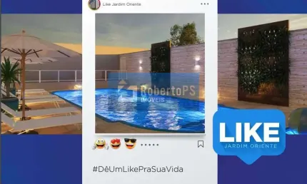 Apartamento com 2 quartos sendo uma suíte e varanda
