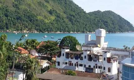 Maravilhosa cobertura na Praia da Enseada em Ubatuba