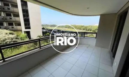 Apartamento com 3 quartos à venda na Avenida Salvador Allende, --, Barra da Tijuca, Rio de Janeiro, 124 m2 por R$ 1.100.000