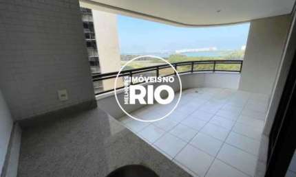 Apartamento com 4 quartos à venda na Avenida Salvador Allende, --, Barra da Tijuca, Rio de Janeiro, 124 m2 por R$ 1.100.000