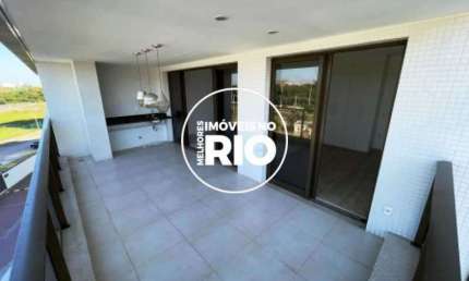 Apartamento com 4 quartos à venda na Avenida Salvador Allende, --, Barra da Tijuca, Rio de Janeiro, 160 m2 por R$ 1.460.000