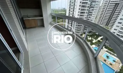 Apartamento com 3 quartos à venda na Avenida Salvador Allende, --, Barra da Tijuca, Rio de Janeiro, 115 m2 por R$ 1.000.000