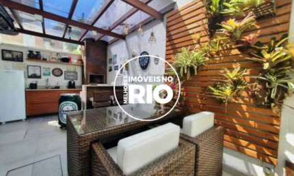 Casa em condomínio fechado com 3 quartos à venda na Rua Ituverava, --, Jacarepaguá, Rio de Janeiro, 140 m2 por R$ 1.195.000