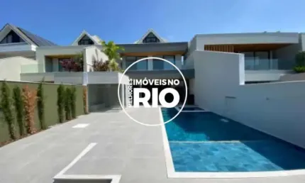 Casa em condomínio fechado com 4 quartos à venda na Avenida das Américas, --, Barra da Tijuca, Rio de Janeiro, 420 m2 por R$ 5.500.000
