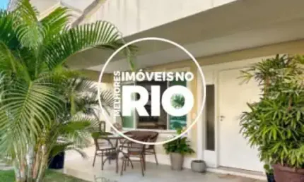 Casa em condomínio fechado com 4 quartos à venda na rua beth lago, --, recreio dos bandeirantes, rio de janeiro, 160 m2 por r$ 1.500.000