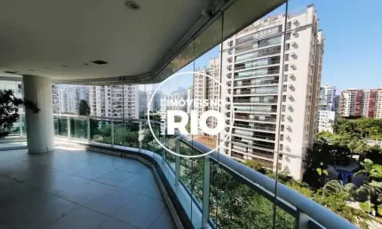 Apartamento com 4 quartos à venda na Avenida dos Flamboyants, --, Barra da Tijuca, Rio de Janeiro, 402 m2 por R$ 5.200.000