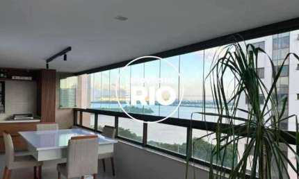 Apartamento com 3 quartos à venda na Avenida Salvador Allende, --, Barra da Tijuca, Rio de Janeiro, 135 m2 por R$ 1.800.000