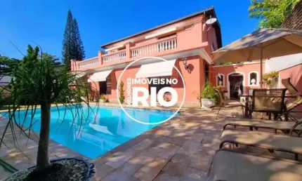 Casa em condomínio fechado com 5 quartos à venda na Avenida das Américas, --, Barra da Tijuca, Rio de Janeiro, 458 m2 por R$ 4.700.000