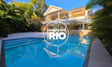 Casa em condomínio fechado com 5 quartos à venda na Avenida das Américas, --, Barra da Tijuca, Rio de Janeiro, 548 m2 por R$ 4.900.000
